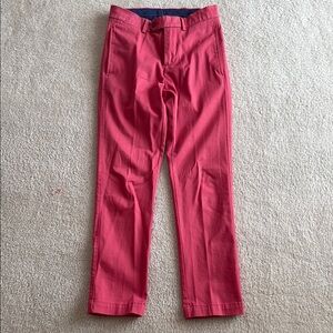 Daniel Cremieux Red Chinos Straight-Leg Pants